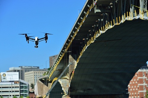 Liberty Bridge Emergency Inspection