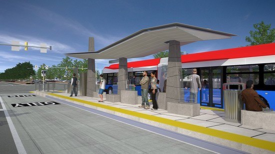 Bus Rapid Transit Traffic Signal Prioritization