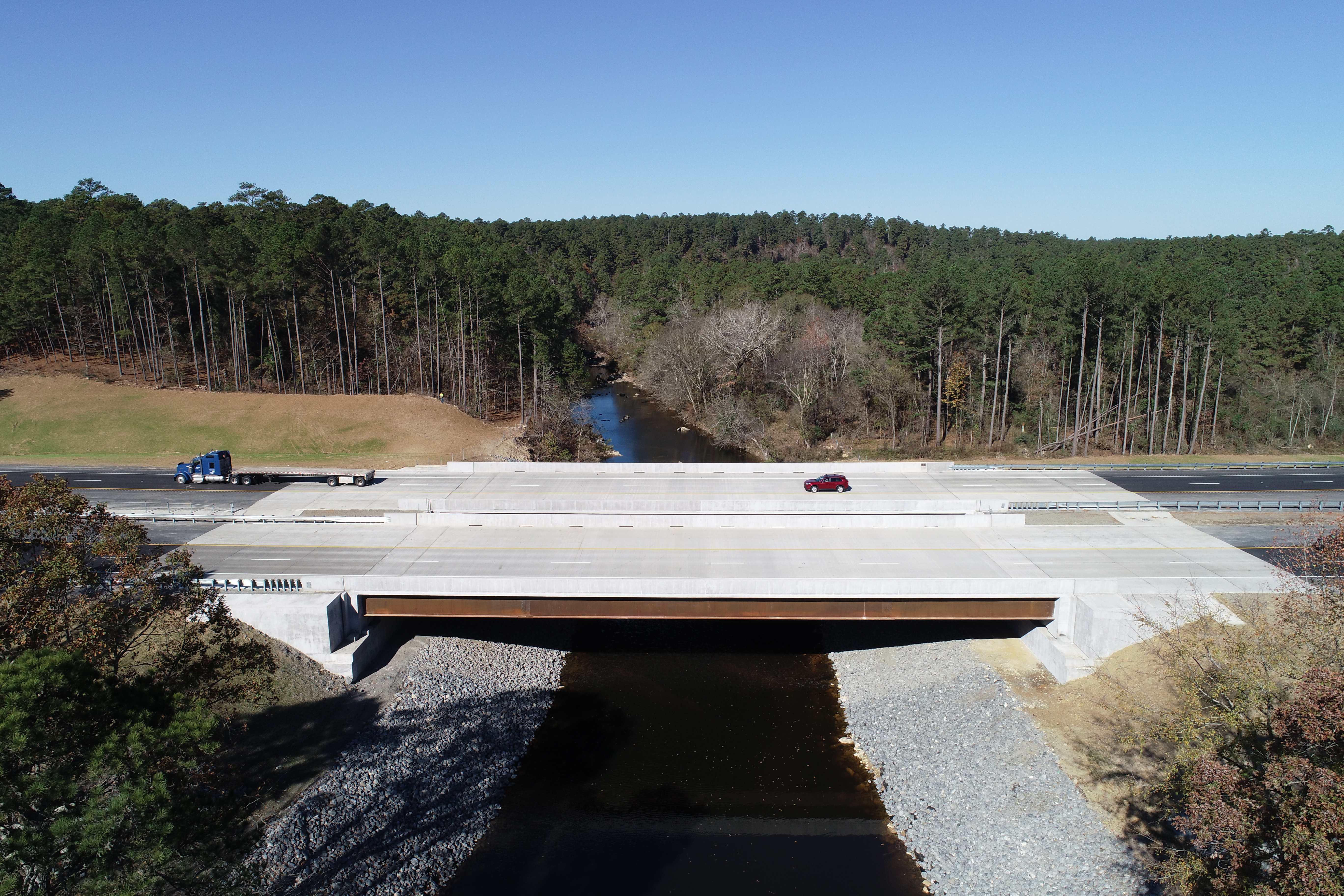 De Roche Creek Lateral Bridge Slides