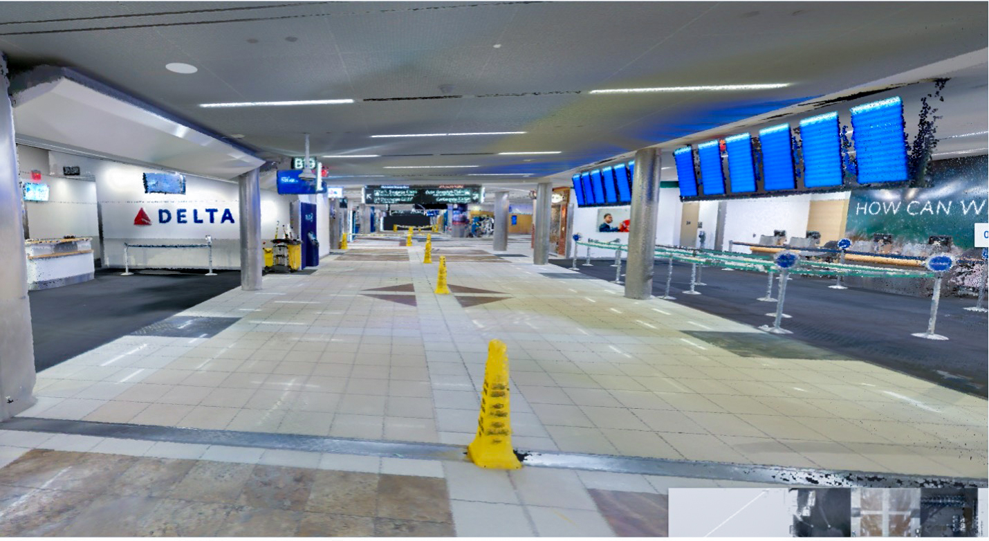 Indoor Data Collection For Improved Airport Operations