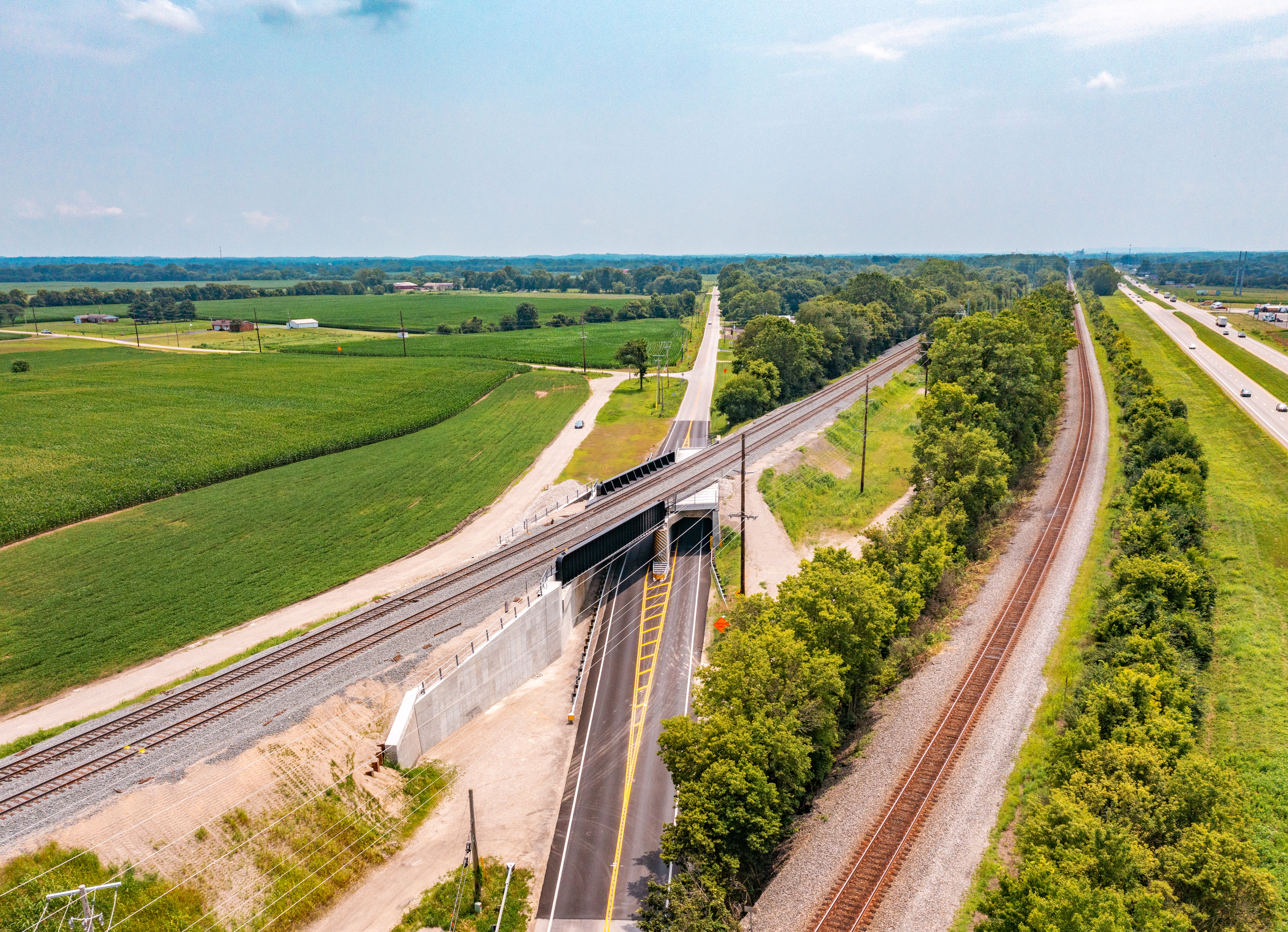 Rapid Replacement of a Highly Skewed Railroad Bridge over North Court Street